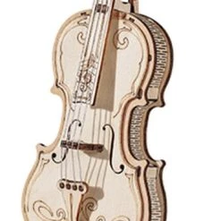 Robotime DIY 3D Houtenpuzzel Muziekinstrument Cello, TG411, 7x7x20cm - 6946785116809 -Exporteren puzzels winkel 368x840