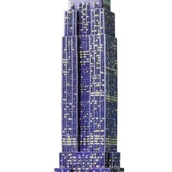 Ravensburger Empire State Building Night Edition - 3D Puzzel Gebouw Van 216 Stukjes -Exporteren puzzels winkel 404x840 1