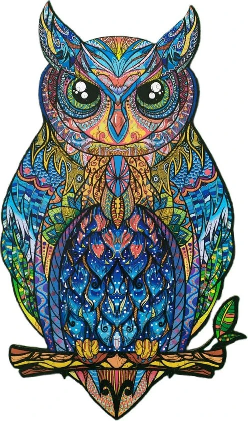 Mystery Uil 034 A3 |Houten Legpuzzel| Houten Jigsaw Puzzel | 200 Stukjes | Dierenpuzzel| Meer Dan 50 Verschillende Modellen 3 Mystery Uil 034 A3 |Houten Legpuzzel| Houten Jigsaw Puzzel | 200 Stukjes | Dierenpuzzel| Meer Dan 50 Verschillende Modellen