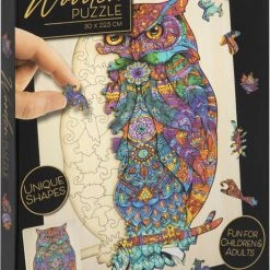 Grafix Houten Puzzel Uil | Unieke Puzzelstukjes In Vorm Van Dieren | 130 Puzzelstukjes | Puzzel Voor Kinderen En Volwassenen | Formaat 30 X 22.5 CM | Cadeau Voor Jong En Oud 13 Grafix Houten Puzzel Uil | Unieke Puzzelstukjes In Vorm Van Dieren | 130 Puzzelstukjes | Puzzel Voor Kinderen En Volwassenen | Formaat 30 X 22.5 CM | Cadeau Voor Jong En Oud -Exporteren puzzels winkel 526x840