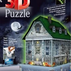 Ravensburger Spookhuis Night Edition - 3D Puzzel - 216 Stukjes -Exporteren puzzels winkel 546x840
