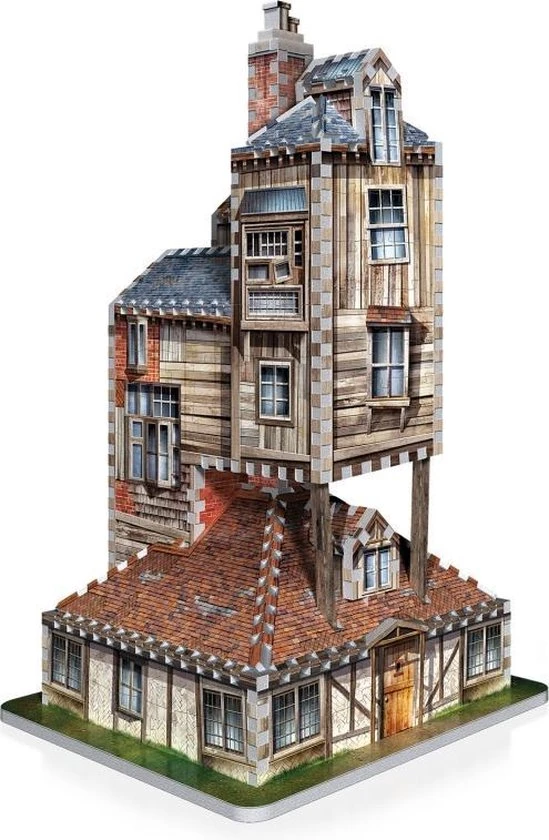 The Burrow- Weasley Family Home - Wrebbit 3D Puzzel - Harry Potter - 415 Stukjes 5 The Burrow- Weasley Family Home - Wrebbit 3D Puzzel - Harry Potter - 415 Stukjes - Afbeelding 3