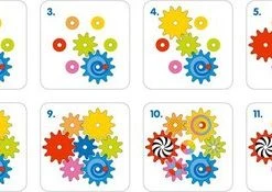 Goki Tandwiel Puzzel, 8dlg. 16 Goki Tandwiel Puzzel, 8dlg. -Exporteren puzzels winkel 550x175