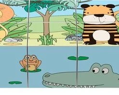 KidCollection Blokpuzzel - 10 Blokken - Educatief Speelgoed - Peuter - Kinderen - 2 Tot 5 Jaar - Dieren -Exporteren puzzels winkel 550x197