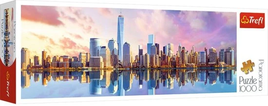Trefl Panorama Manhattan New York Puzzel - 1000 Stukjes 3 Trefl Panorama Manhattan New York Puzzel - 1000 Stukjes