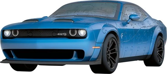 Ravensburger Puzzle 3D Dodge Challenger Hellcat Widebody - 3D Puzzel - 108 Stukjes 4 Ravensburger Puzzle 3D Dodge Challenger Hellcat Widebody - 3D Puzzel - 108 Stukjes - Afbeelding 2