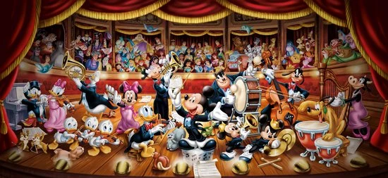Clementoni Legpuzzel - High Quality Puzzel Collectie - Disney Orchestra - 13200 Stukjes, Puzzel Volwassenen 4 Clementoni Legpuzzel - High Quality Puzzel Collectie - Disney Orchestra - 13200 Stukjes, Puzzel Volwassenen - Afbeelding 2
