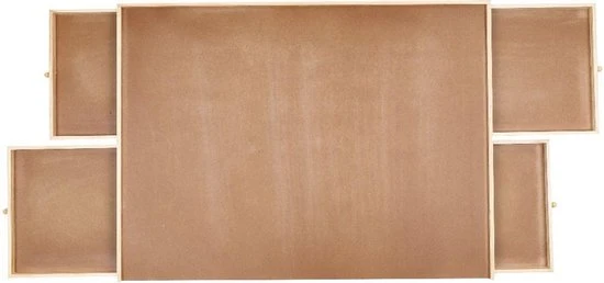 Hi Puzzelplaat Met Lades - Gemakkelijk Je Puzzel Opruimen - 76x57 Cm 3 Hi Puzzelplaat Met Lades - Gemakkelijk Je Puzzel Opruimen - 76x57 Cm
