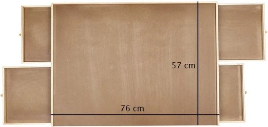 Hi Puzzelplaat Met Lades - Gemakkelijk Je Puzzel Opruimen - 76x57 Cm 14 Hi Puzzelplaat Met Lades - Gemakkelijk Je Puzzel Opruimen - 76x57 Cm - Afbeelding 12