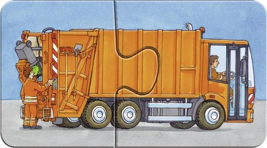 Ravensburger Speciale Voertuigen- My First Puzzles -9x2 Stukjes - Kinderpuzzel 9 Ravensburger Speciale Voertuigen- My First Puzzles -9x2 Stukjes - Kinderpuzzel - Afbeelding 7