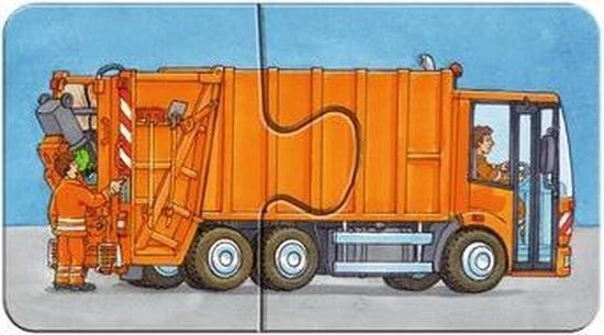 Ravensburger Speciale Voertuigen- My First Puzzles -9x2 Stukjes - Kinderpuzzel 18 Ravensburger Speciale Voertuigen- My First Puzzles -9x2 Stukjes - Kinderpuzzel - Afbeelding 16