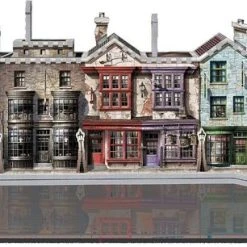 Dragon Alley - Wrebbit 3D Puzzel - Harry Potter - 450 Stukjes -Exporteren puzzels winkel 550x306 2