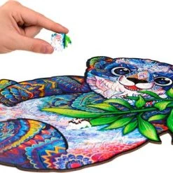 UNIDRAGON Houten Puzzel Dier - Serieuze Panda - 318 Stukjes - King Size 31x41 Cm 17 UNIDRAGON Houten Puzzel Dier - Serieuze Panda - 318 Stukjes - King Size 31x41 Cm -Exporteren puzzels winkel 550x336