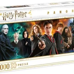 Clementoni Puzzels Voor Volwassenen - Harry Potter, Panorama Puzzel 1000 Stukjes, 10+ Jaar - 61883 -Exporteren puzzels winkel 550x344 4