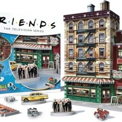 Wrebbit Friends - Central Perk (440 Stukjes) - 3D-Puzzle
