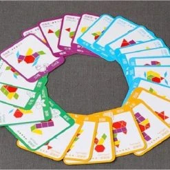 Candywood Tangram Voor Kinderen - Hout - 155 Stukjes - Educatief - 24 Puzzelvarianten -Exporteren puzzels winkel 550x360 2