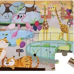 Janod Voelpuzzel - Een Dag In De Dierentuin -Exporteren puzzels winkel 550x362 1