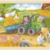 Goki Legpuzzel Kleine Tractor 30 X 20 X 1 Cm Hout 24-delig -Exporteren puzzels winkel 550x366 121