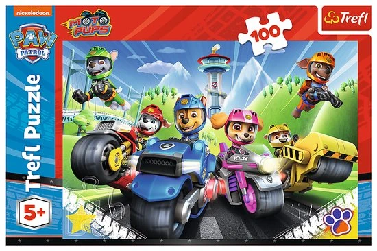 Trefl Paw Patrol Puzzel - 100 Stukjes 6 Trefl Paw Patrol Puzzel - 100 Stukjes - Afbeelding 4