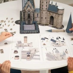 Ravensburger 3D Puzzel Harry Potter Zweinstein Kasteel - 540 Stukjes -Exporteren puzzels winkel 550x366 61