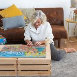 Jumbo Premium Collection Puzzel Rien Poortvliet: Building Noah's Ark - Legpuzzel - 1000 Stukjes -Exporteren puzzels winkel 550x366 87