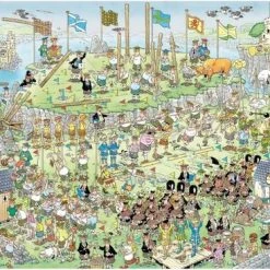 Jan Van Haasteren Highland Games Puzzel - 1500 Stukjes -Exporteren puzzels winkel 550x367 54