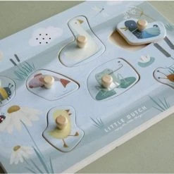 Little Dutch Houten Geluidenpuzzel Dieren -Exporteren puzzels winkel 550x367 66