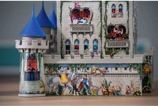 Ravensburger Puzzel Disney Castle- 3D Gebouw - 216 Stukjes 8 Ravensburger Puzzel Disney Castle- 3D Gebouw - 216 Stukjes - Afbeelding 6