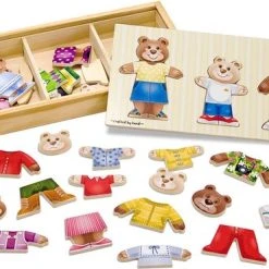 Melissa & Doug Mix 'n Match Houten Berenfamilie Om Aan Te Kleden Met Opslagdoos (45-delig) 11 Melissa & Doug Mix 'n Match Houten Berenfamilie Om Aan Te Kleden Met Opslagdoos (45-delig) -Exporteren puzzels winkel 550x370 7
