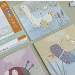 Little Dutch 4-in-1 Puzzel Gans -Exporteren puzzels winkel 550x371 1