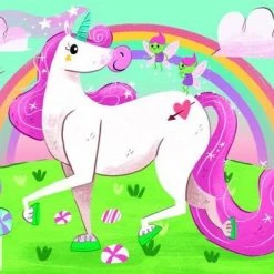 Clementoni Legpuzzel - Supercolor Puzzel Collectie - Unicorn - 104 Stukjes, Puzzel Kinderen -Exporteren puzzels winkel 550x373 10