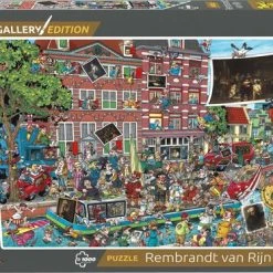 Goliath That's Life Gallery Edition: Rembrandt Van Rijn - 1000 Puzzelstukjes - Legpuzzel (68x48cm) -Exporteren puzzels winkel 550x373