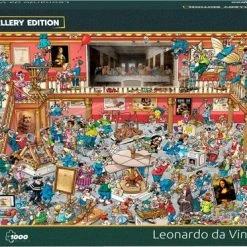 Goliath That's Life Gallery Edition: Leonardo Da Vinci - 1000 Puzzelstukjes - Legpuzzel (68x48cm) -Exporteren puzzels winkel 550x373 5