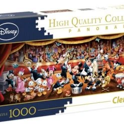 Clementoni Puzzels Voor Volwassenen - Disney Orchestra (New Format), Panorama Puzzel 1000 Stukjes, 14-99 Jaar - 39445 -Exporteren puzzels winkel 550x375 1