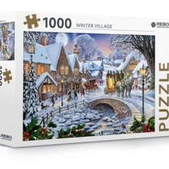 Onbekend Rebo Legpuzzel - 1000 St - Winter Village - Premium Quality 9 Onbekend Rebo Legpuzzel - 1000 St - Winter Village - Premium Quality -Exporteren puzzels winkel 550x377 6