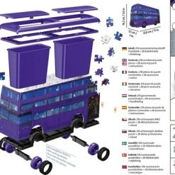 Ravensburger Harry Potter Bus - 3D Puzzel - 216 Stukjes -Exporteren puzzels winkel 550x380 17