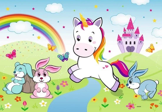 Ravensburger Puzzel Sprookjesachtige Eenhoorn - 2x24 Stukjes - Kinderpuzzel 4 Ravensburger Puzzel Sprookjesachtige Eenhoorn - 2x24 Stukjes - Kinderpuzzel - Afbeelding 2