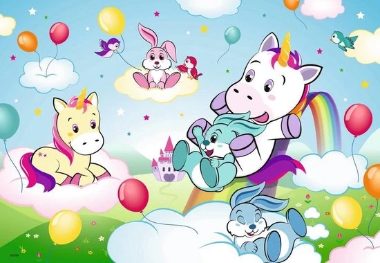 Ravensburger Puzzel Sprookjesachtige Eenhoorn - 2x24 Stukjes - Kinderpuzzel 5 Ravensburger Puzzel Sprookjesachtige Eenhoorn - 2x24 Stukjes - Kinderpuzzel - Afbeelding 3