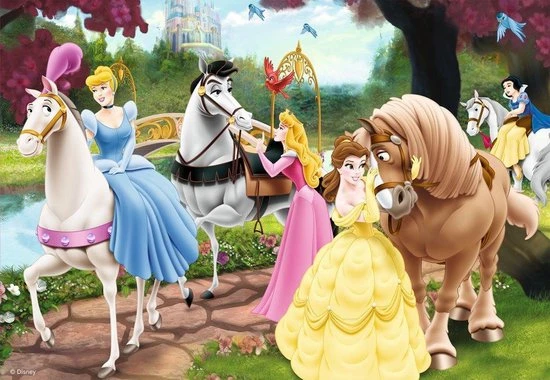 Ravensburger Puzzel Disney Princess Betoverende Prinsessen - 2x24 Stukjes - Kinderpuzzel 8 Ravensburger Puzzel Disney Princess Betoverende Prinsessen - 2x24 Stukjes - Kinderpuzzel - Afbeelding 6