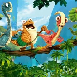 Ravensburger Puzzel De Kleine Dino-bende - 2 X 12 Stukjes - Kinderpuzzel -Exporteren puzzels winkel 550x380 49