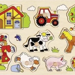 Goki Steekpuzzel - Boerderij -Exporteren puzzels winkel 550x386 9