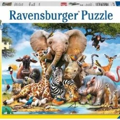 Ravensburger Puzzel Afrikaanse Vrienden - Legpuzzel - 300XXL Stukjes -Exporteren puzzels winkel 550x387 18