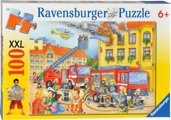 Ravensburger Puzzel Brandweer - Legpuzzel - 100 Stukjes 8 Ravensburger Puzzel Brandweer - Legpuzzel - 100 Stukjes - Afbeelding 6