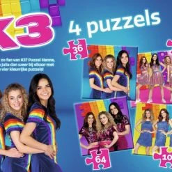 K3 Puzzel - 4 In 1 Puzzel - 36/49/64/100 Stukjes -Exporteren puzzels winkel 550x387 5
