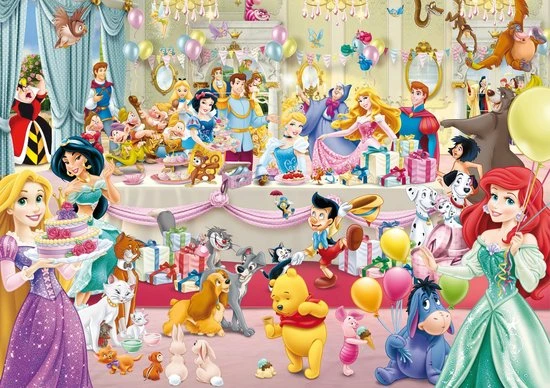 King Disney Puzzel 1000 Stukjes - Birthday Party (68 X 49 Cm) 4 King Disney Puzzel 1000 Stukjes - Birthday Party (68 X 49 Cm) - Afbeelding 2