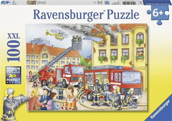 Ravensburger Puzzel Brandweer - Legpuzzel - 100 Stukjes 3 Ravensburger Puzzel Brandweer - Legpuzzel - 100 Stukjes