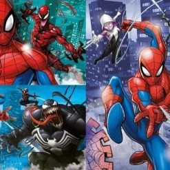Spider-Man Puzzel Puzzle - 3 Puzzles In 1 - 3 X 48 - Vanaf 4 Jaar - Clementoni - Spiderman -Exporteren puzzels winkel 550x389 3