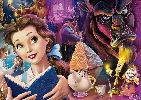 Ravensburger Puzzel Disney Princess Belle - Legpuzzel - 1000 Stukjes 5 Ravensburger Puzzel Disney Princess Belle - Legpuzzel - 1000 Stukjes - Afbeelding 3
