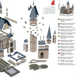 Ravensburger 3D Puzzel Harry Potter Zweinstein Kasteel - 540 Stukjes -Exporteren puzzels winkel 550x390 3