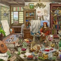 Ravensburger Escape Puzzle Da Vinci Artists Workshop - Legpuzzel - 759 Stukjes 9 Ravensburger Escape Puzzle Da Vinci Artists Workshop - Legpuzzel - 759 Stukjes -Exporteren puzzels winkel 550x390 7
